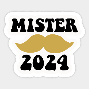 Mister 2024 Sticker